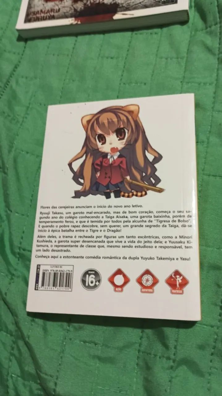 Vendo novel Toradora seminova - Foto 2
