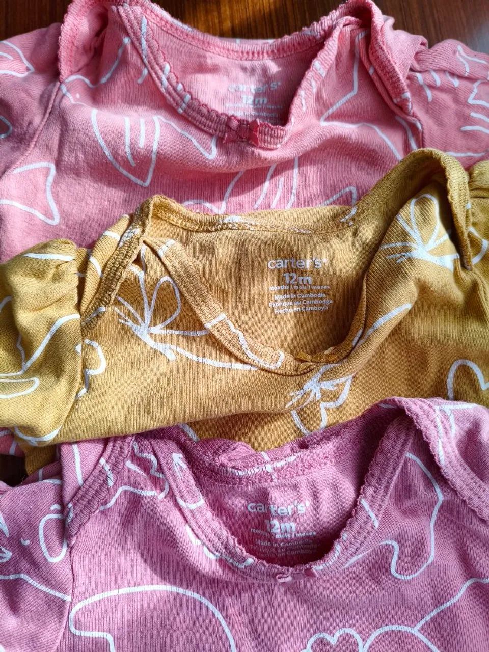 Lote 4 peças da Carters 12m - Foto 3