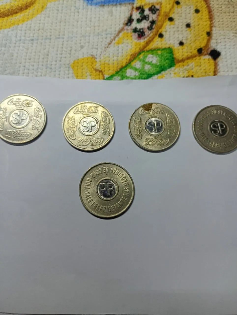 Fichas Antigas da Coca Cola - Foto 3