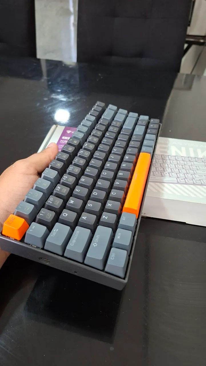 Teclado mechanical keyboard k500-b84 - Foto 2