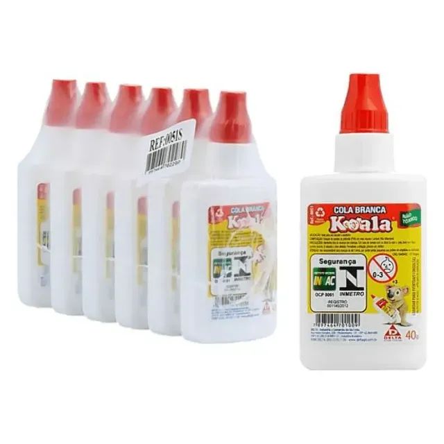 Kit 10 Unidades de Cola Branca 40G - Koala - Foto 2