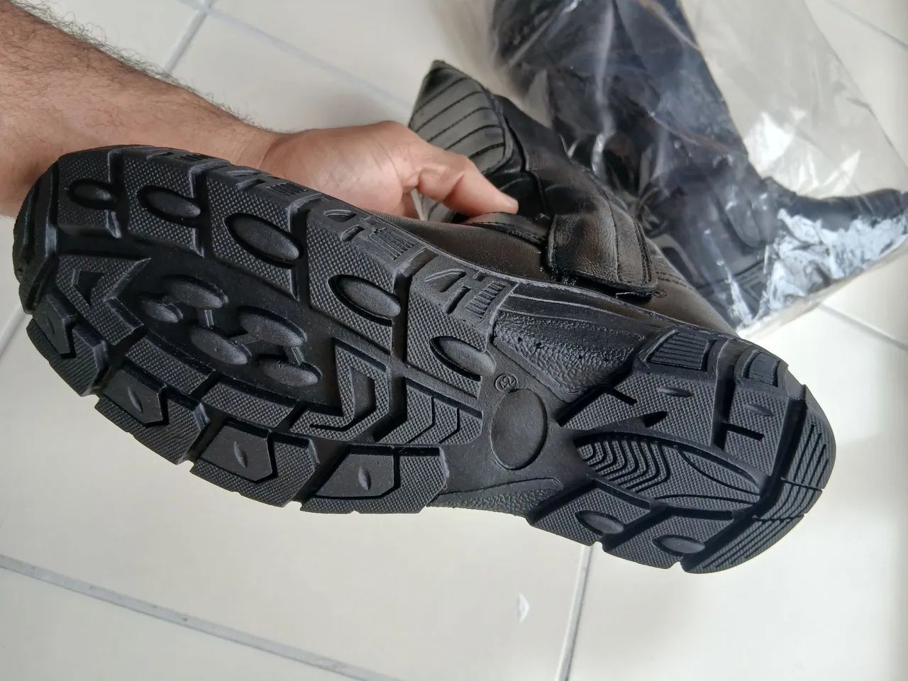 Bota coturno bombeiro 42