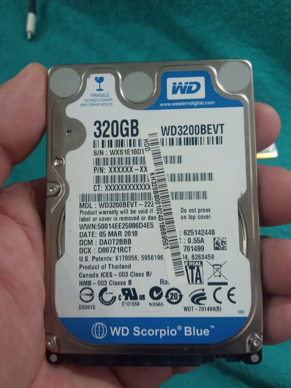 HD 320gb WD + 2gb de ram ddr3 - Foto 4