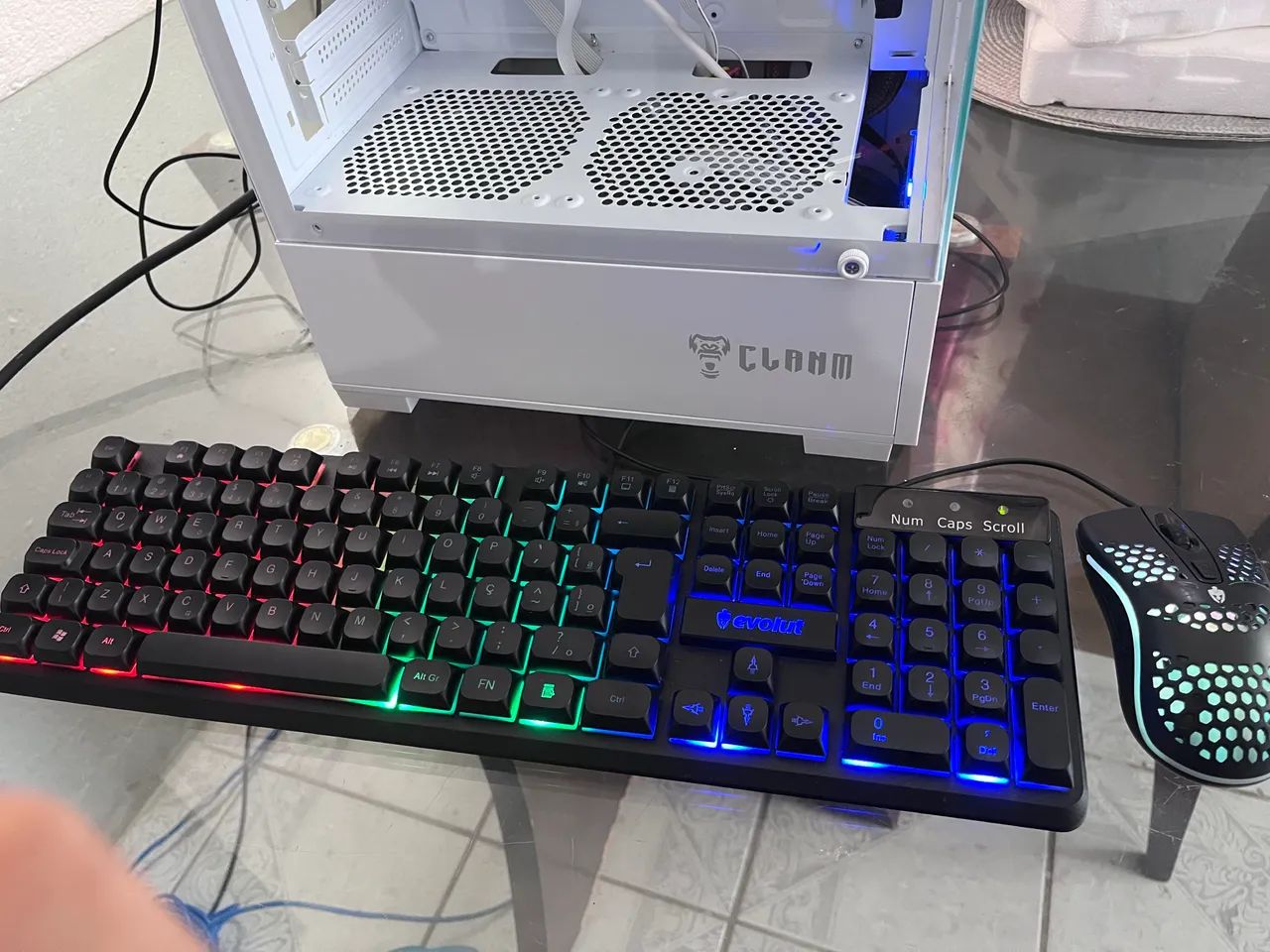 Cpu gamer i7 - teclado e mouse - novo  - Foto 3