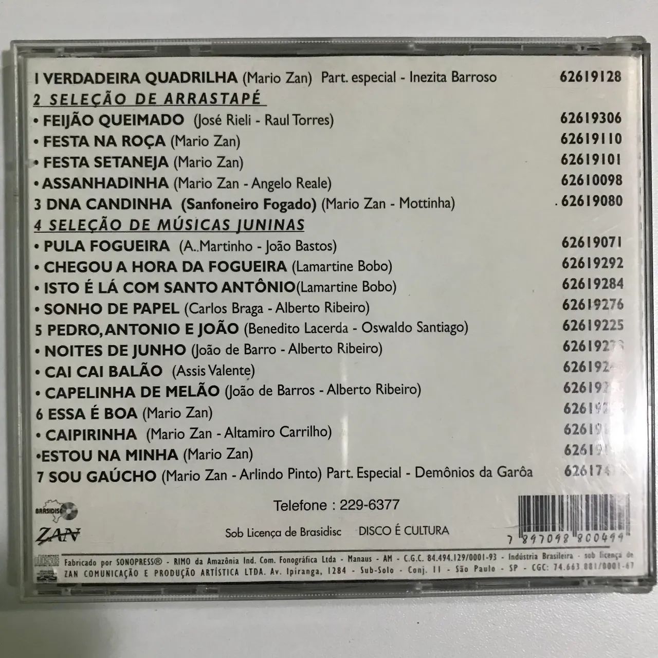 2CDSMARIOZANORIGINAIS SUCESSOS E FESTAS JUNINAS - Foto 2