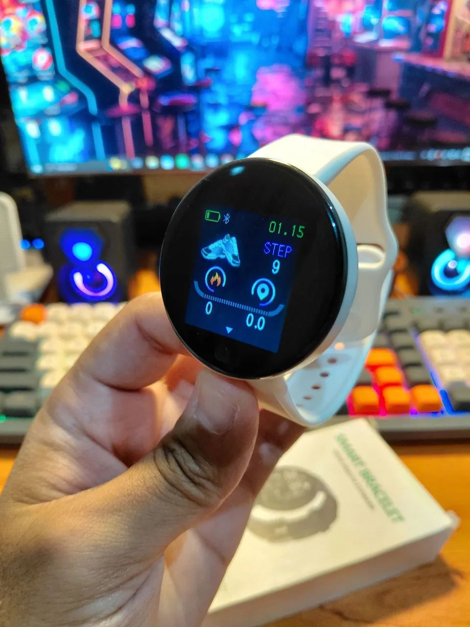 Smartwatch D18- Novo - Entregamos  - Foto 3