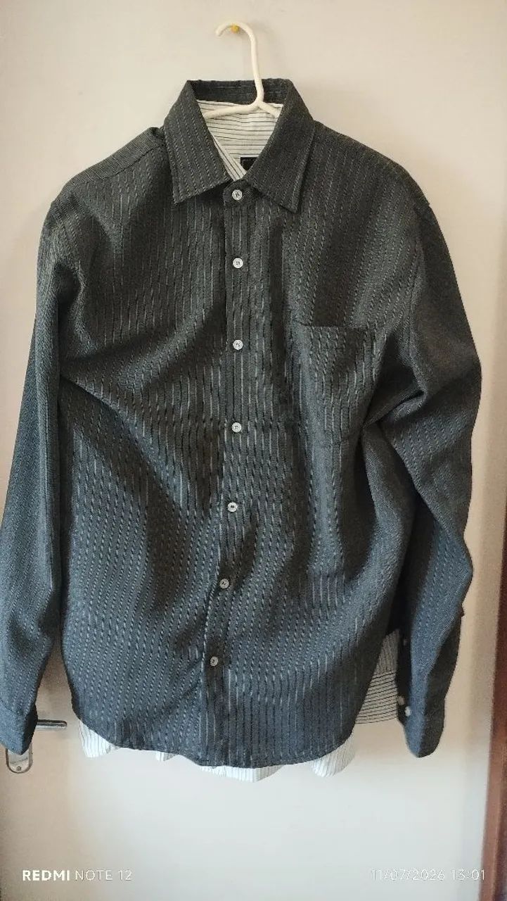Camisa esporte fino 