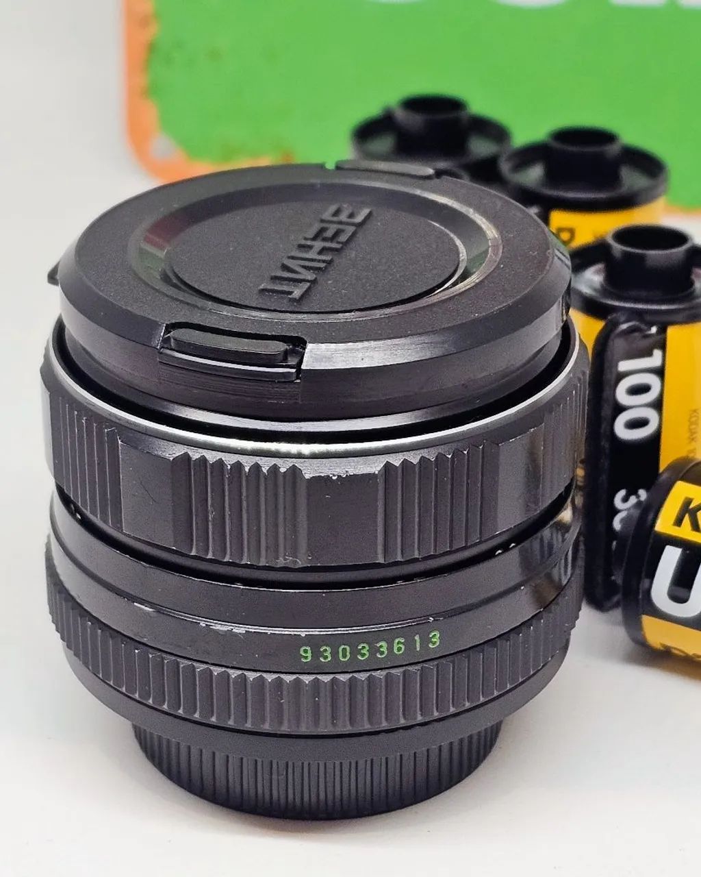 HELIOS-44M-4レンズ(エビフライ様) MC Helios 44M-4 58mm f/2 M42 KMZ revisada + tampa Zenit