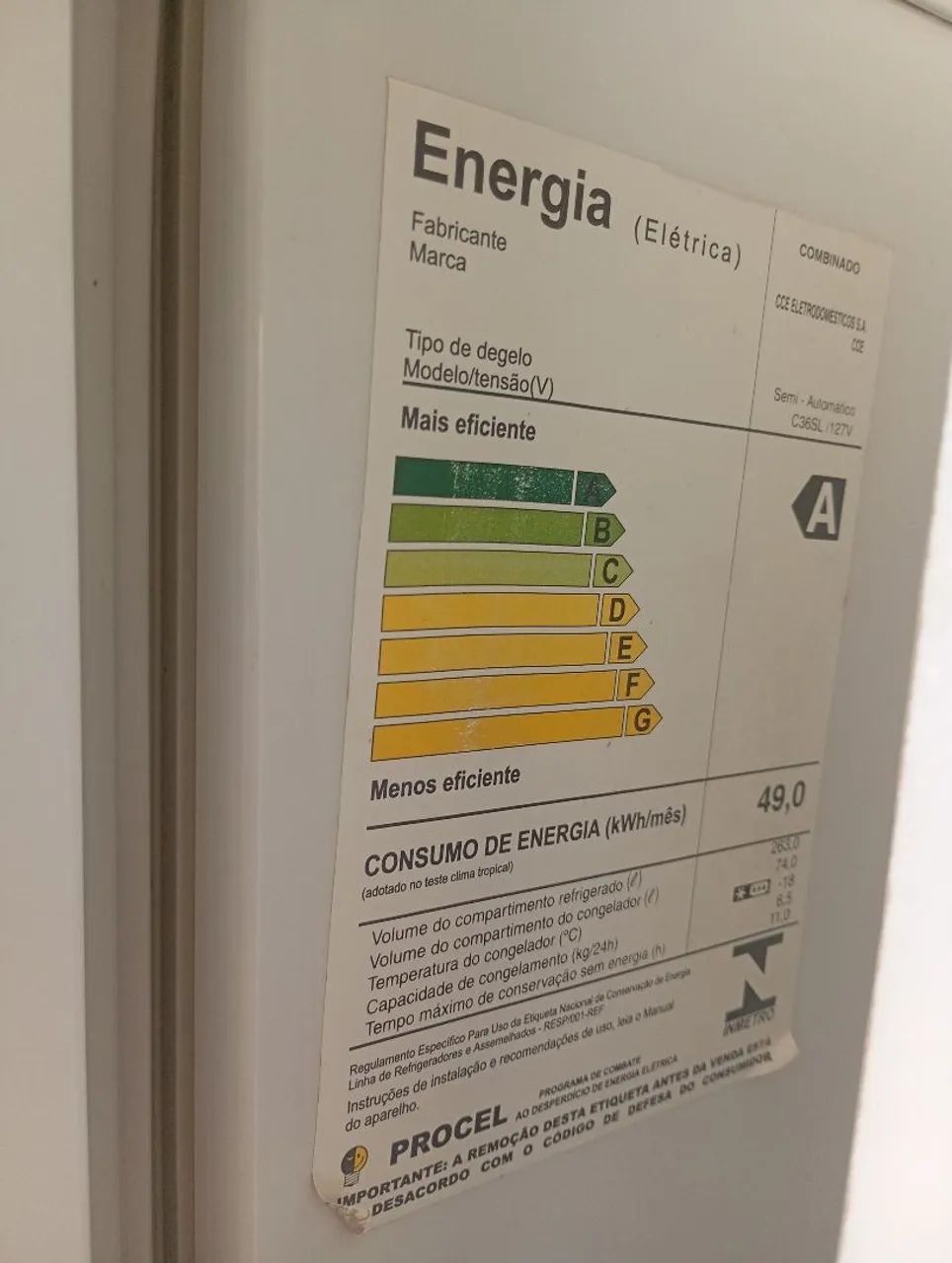 Vendo geladeira cce - Foto 4