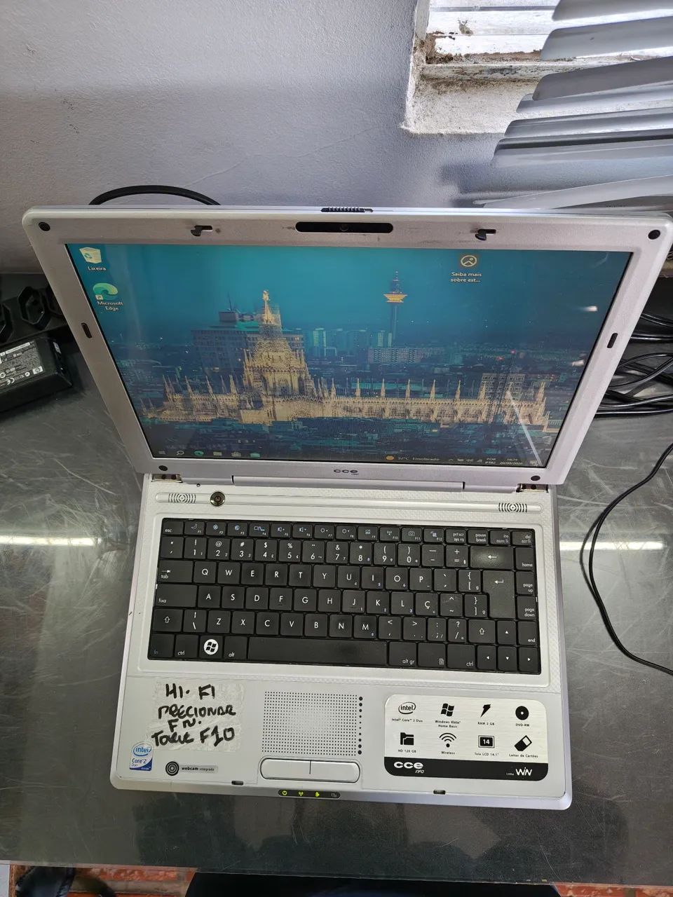 Notebook CCE Intel Core 2 Duo 2GB RAM 120GB HD  - Foto 3