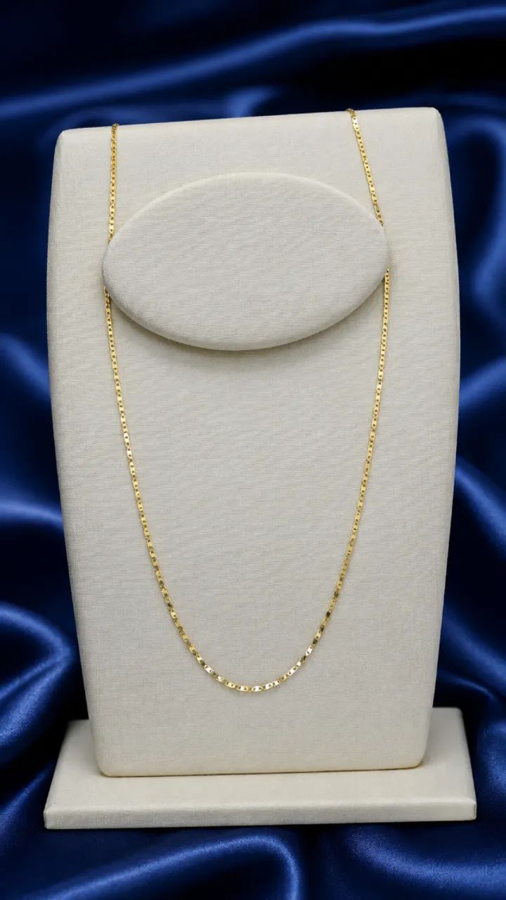 Corrente Piastrine 18k 60cm / 2,45g