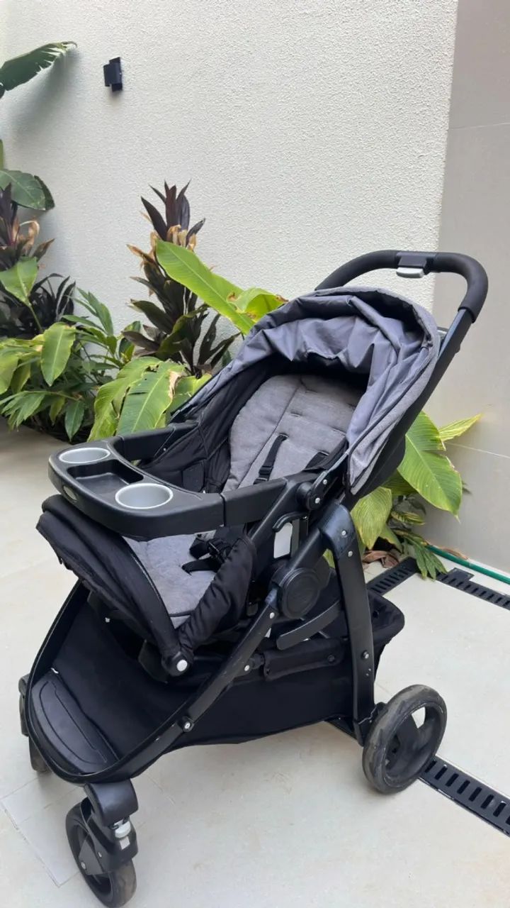 Carrinho de bebê Graco Click Connect 3 em 1 - Foto 5