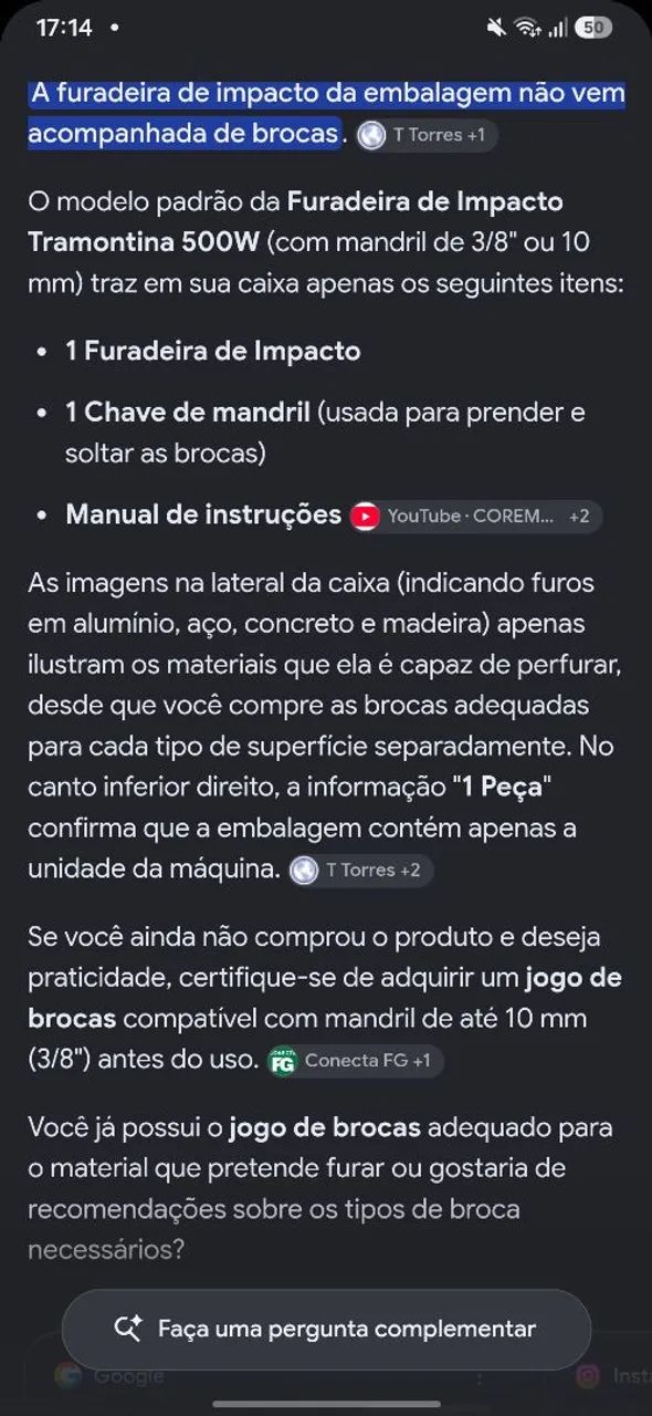 Furadeira Nova - Foto 2