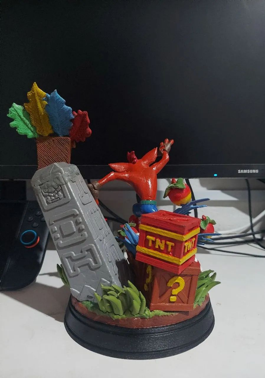Vendo action figure do Crash Bandicoot - Foto 3