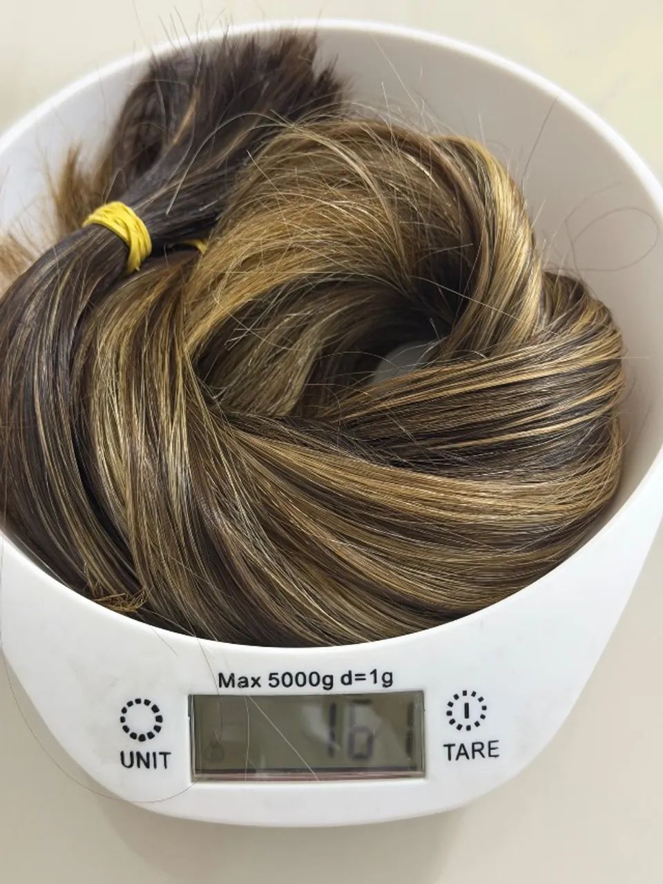 Mega Hair Cabelo Brasileiro Humano com mechas  - Foto 2