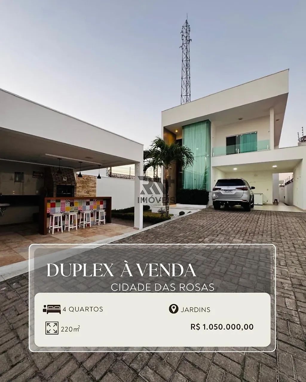 Casa 4 Quartos 220m² com Churrasqueira - Jardins