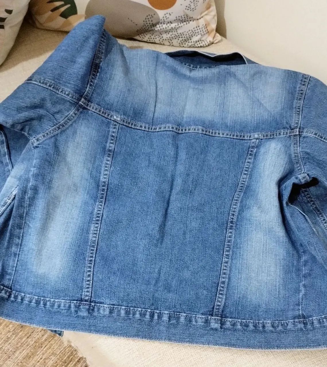 Jaqueta jeans feminina  - Foto 4