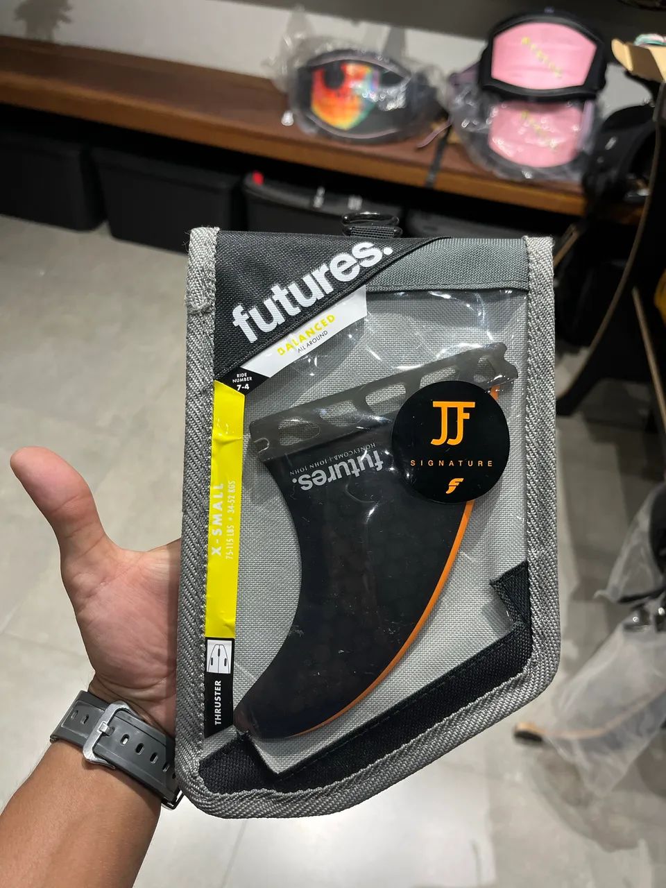 QUILHA FUTURES HONEYCOMB JOHN JOHN X-SMALL  - Foto 2