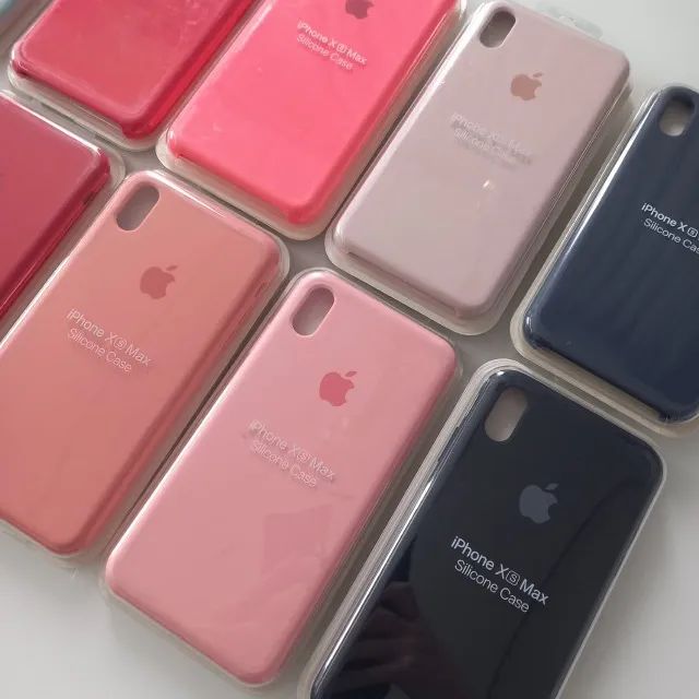 Capinha iPhone XS MAX Diversas Cores e Transparente Silicone Premium | NOVA - Foto 5