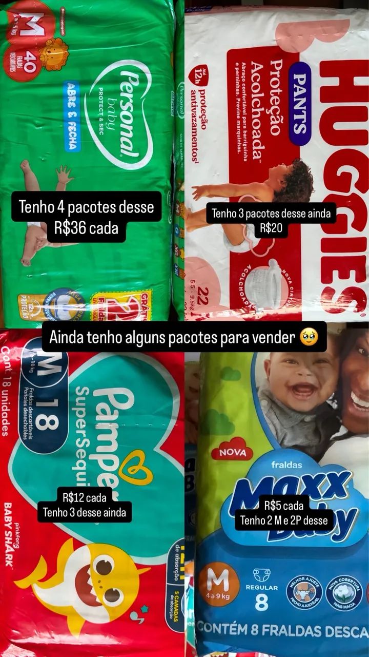 Fraldas descartáveis  - Foto 2