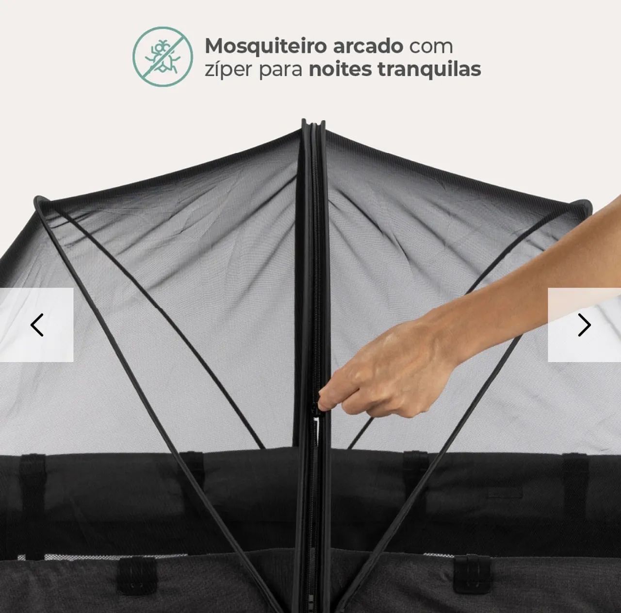 Berço Stelle portátil  - Foto 4