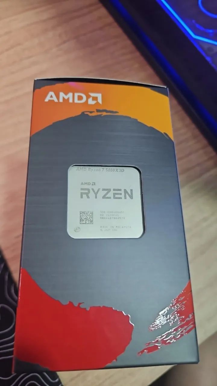Processador AMD Ryzen 7 5800X3D, 3.4GHZ, 8-CORE, Cache 100MB, AM4 - Foto 3