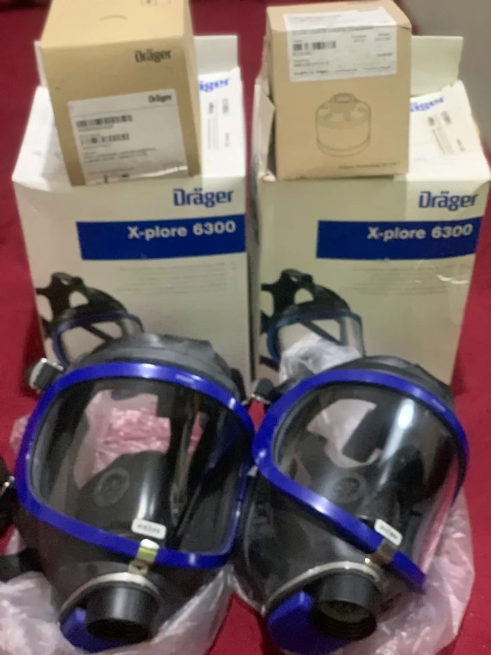 Máscara facial drager x plore 6300 - Foto 2
