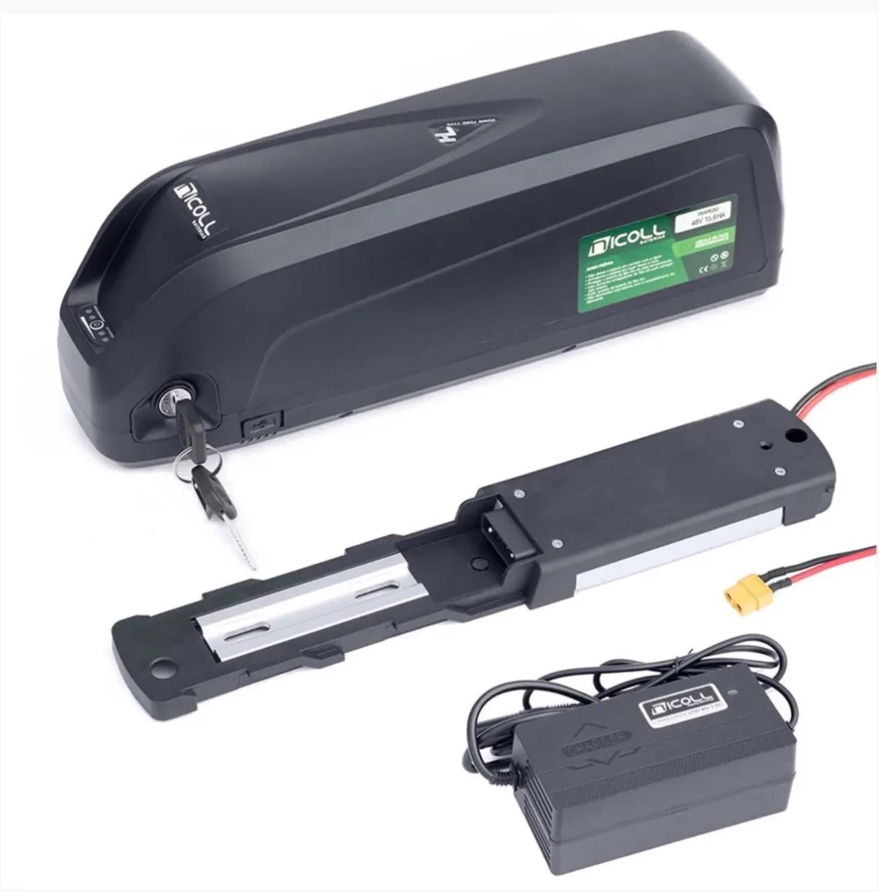 Bateria trapézio ebike 48v 15.6Ah