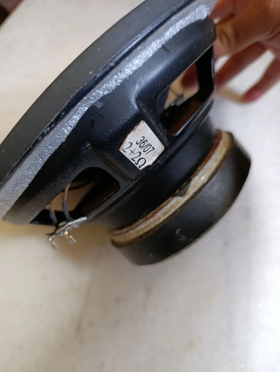 Alto falante subwoofer 8 polegadas 120w RMS bobina dupla 2+2 ohms - Foto 5