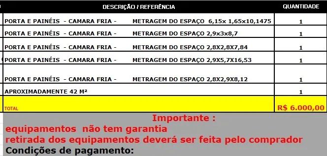 Painel  e Porta de Câmara frigorífica - Foto 3