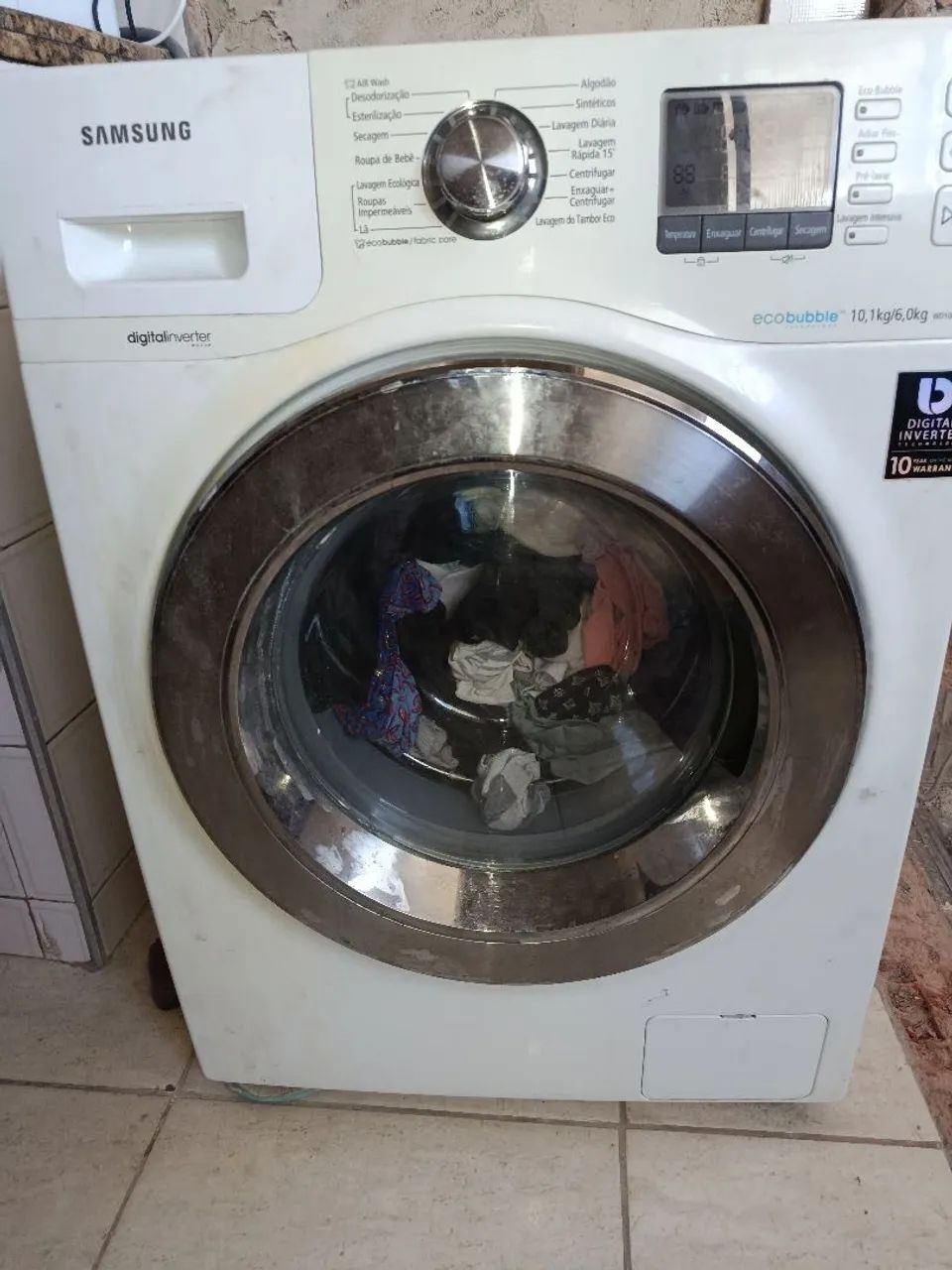 Lava e seca Samsung 