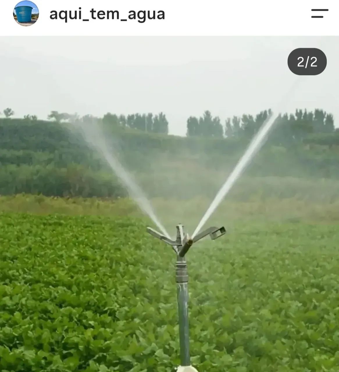 Asspersor Irrigação  - Foto 2