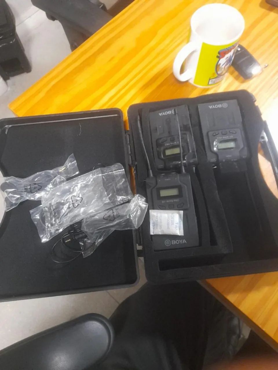 Microfone BOYA BY-WM8 Pro-K2 Sem Fio UHF Duplo - Foto 2