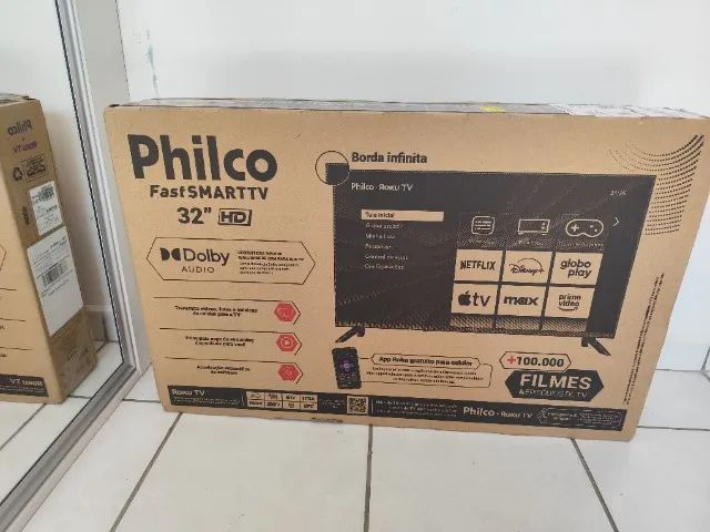 Smart TV Philco 32" | NOVA | 1 Ano Garantia