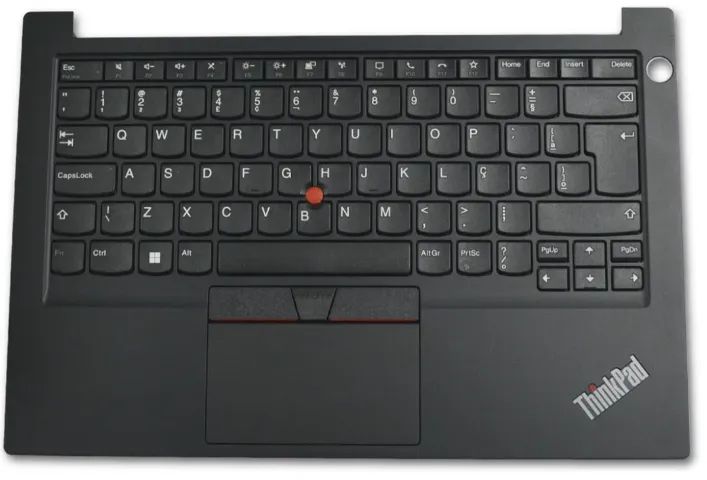 palmrest carcaça base p/ not.lenovo e14 gen2 com teclado e touchpad