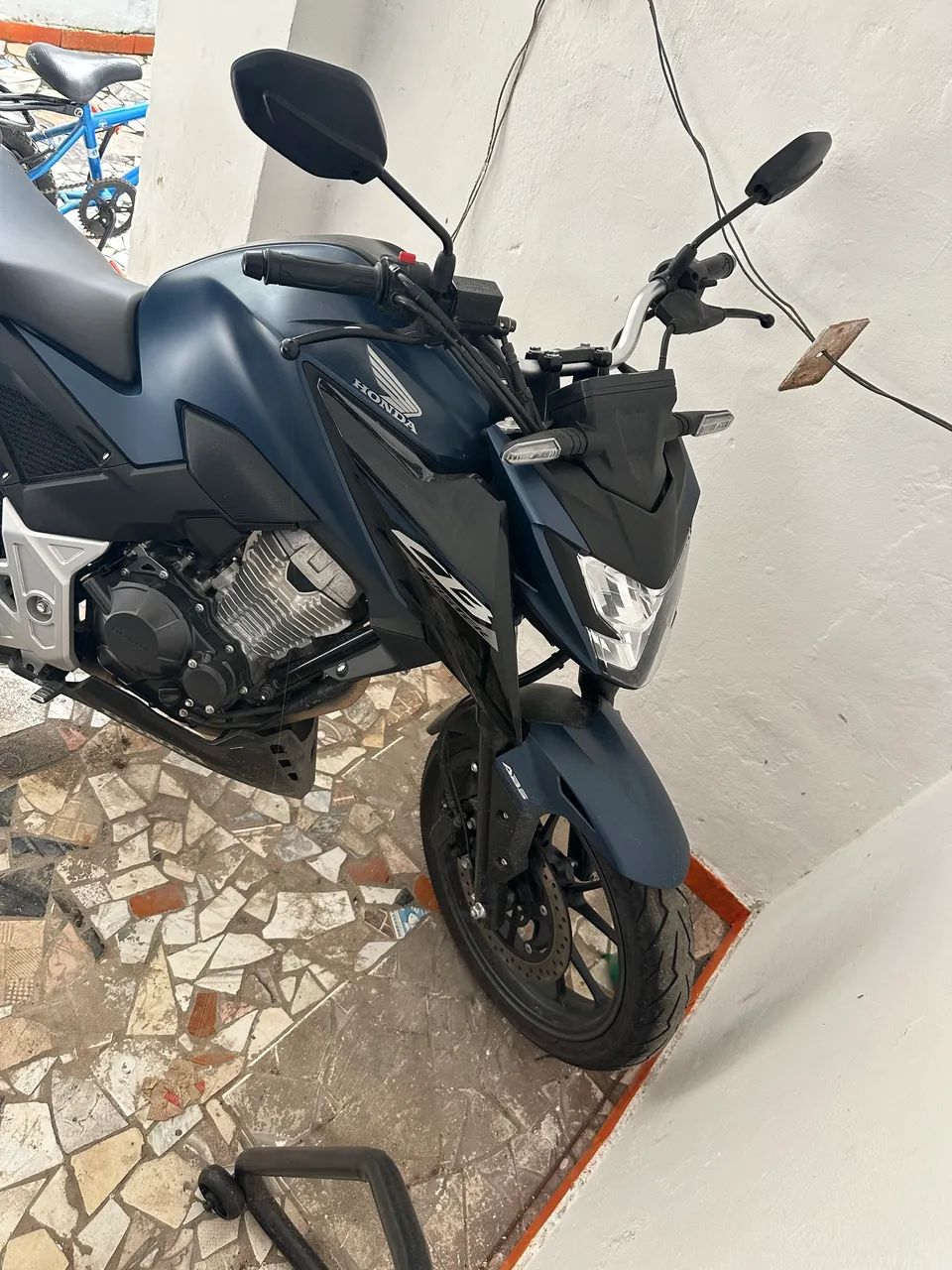 Cb300f abs 2025 azul - Foto 3