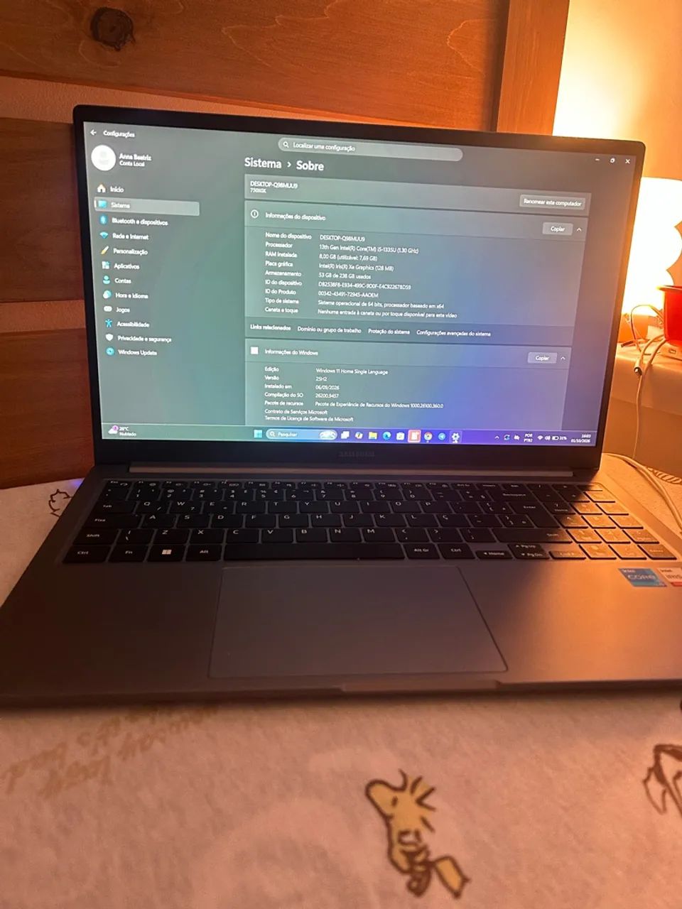 Notebook Samsung Galaxy Book4 Intel i5 - Foto 3