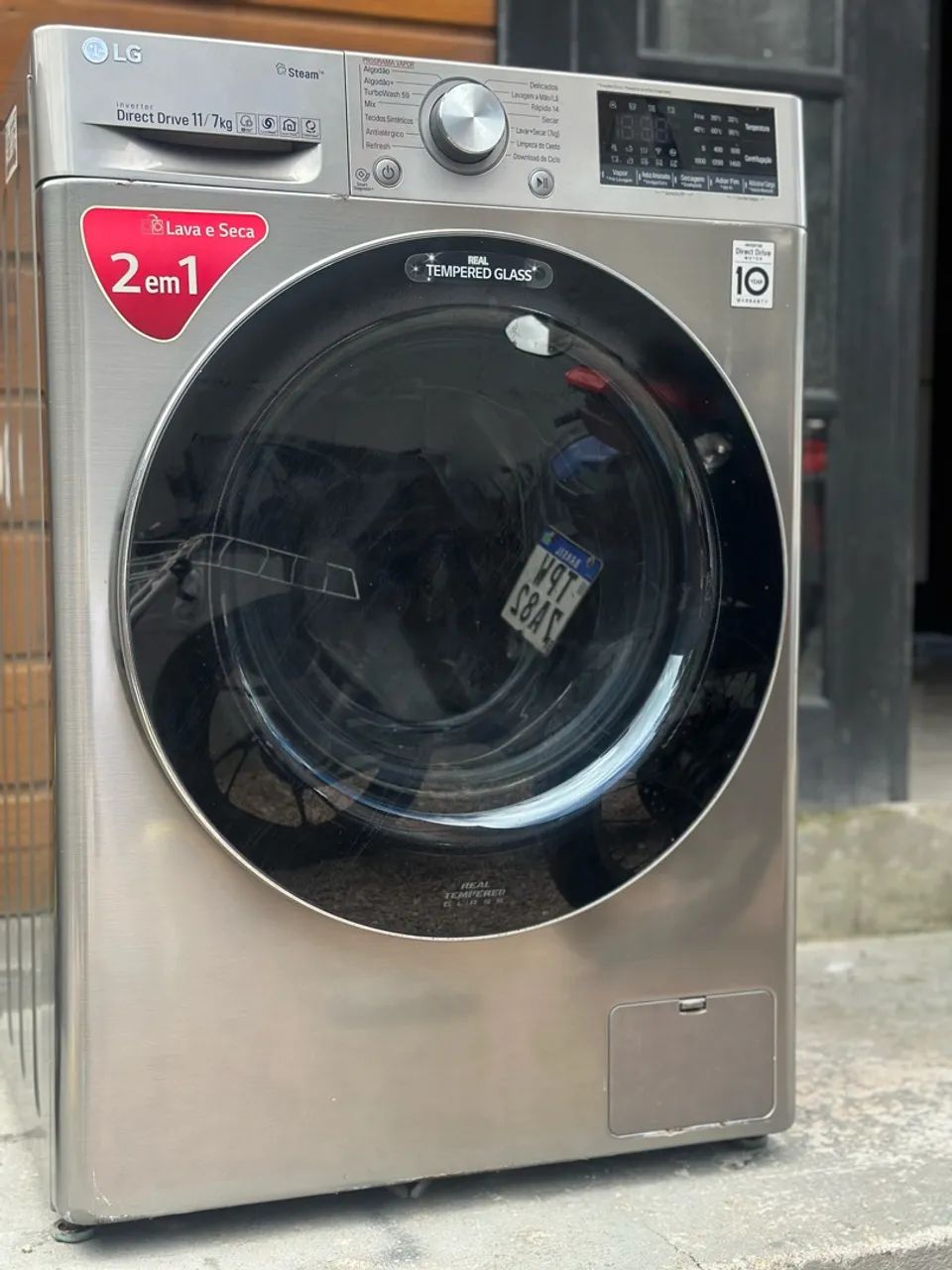 Lava e seca LG inox perfeita  - Foto 2