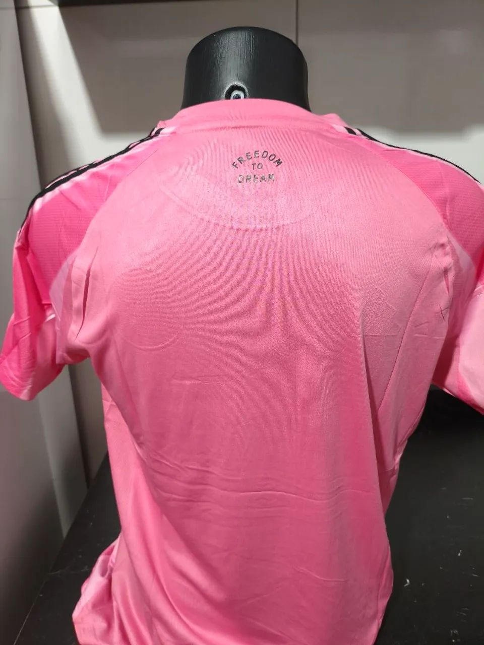 Camisa Inter Miami Adidas Rosa - Foto 5