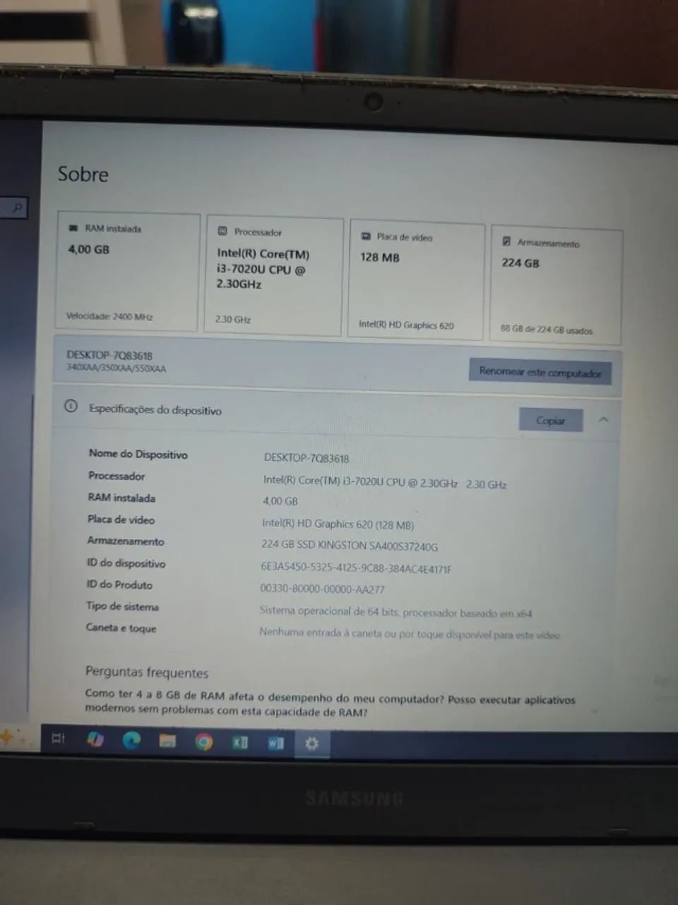 Notebook Samsung 15´6 - Foto 4