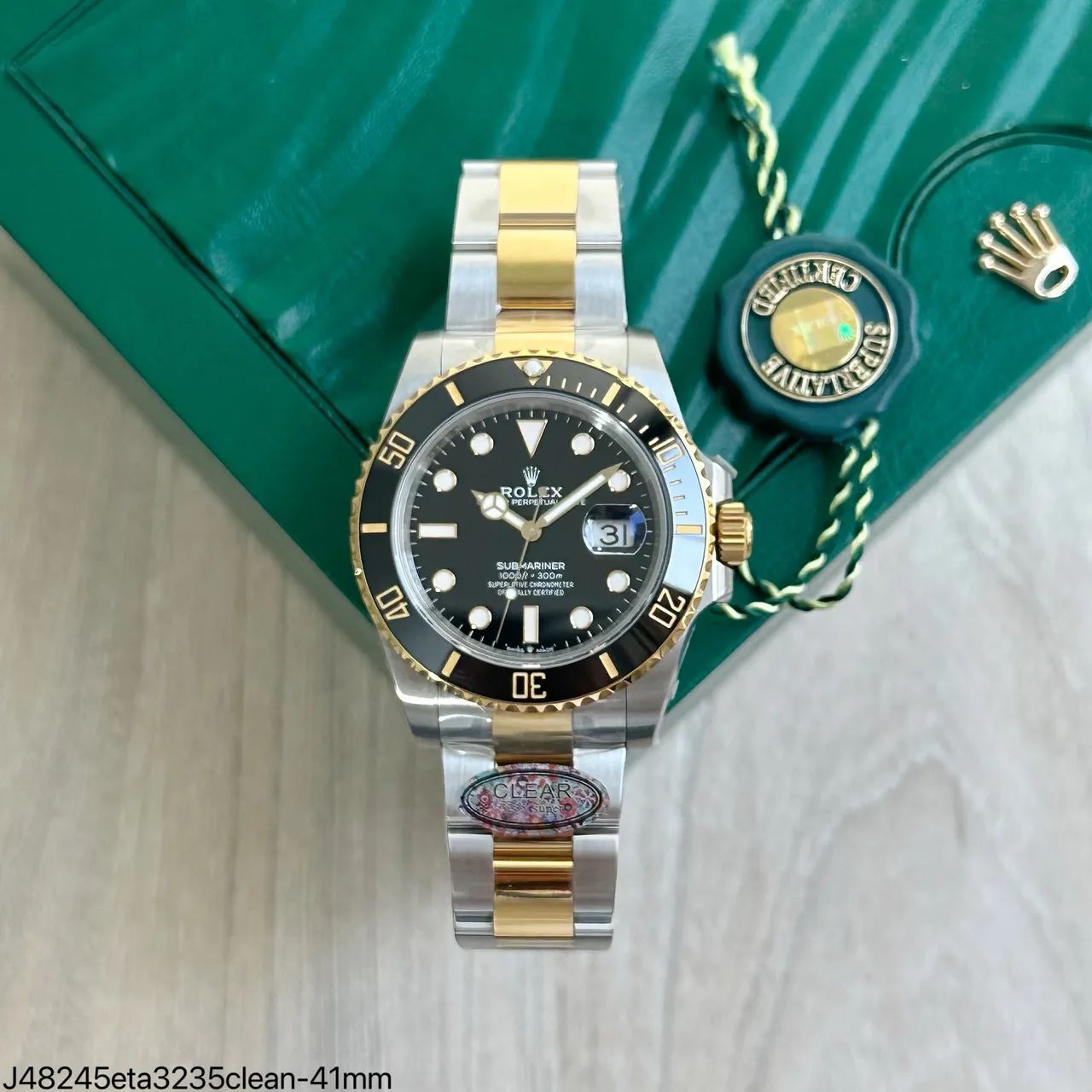 Relógio Rolex Submariner Clean Factory - ETA S/c - Foto 4