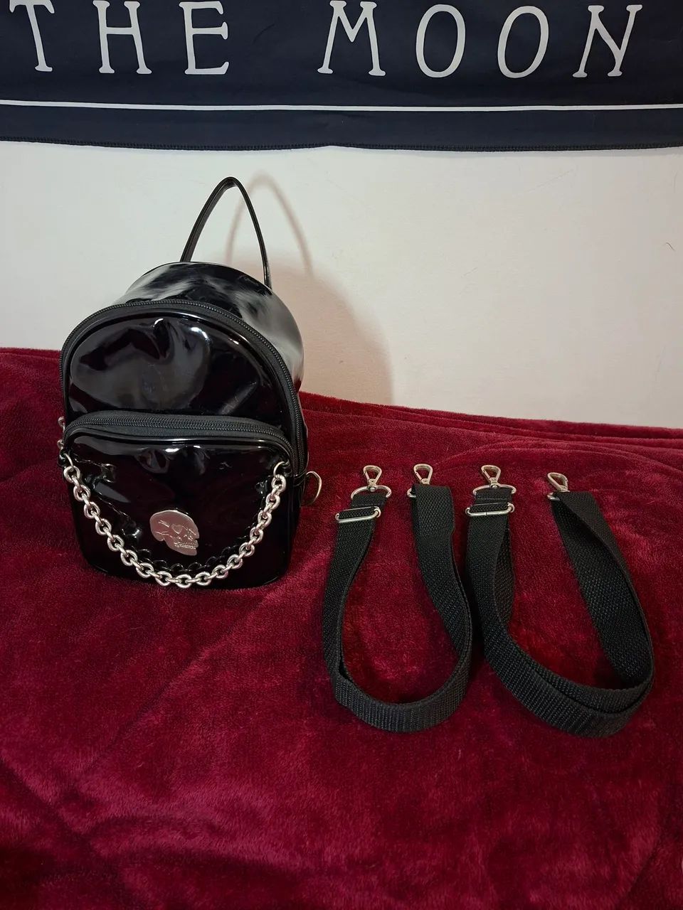 Bolsa de vinil vegano 