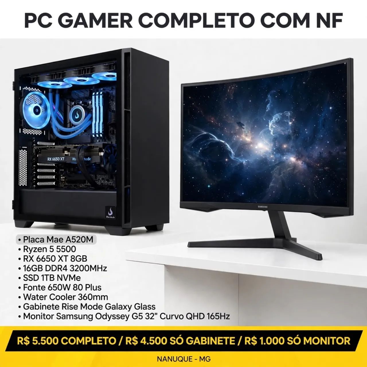 Pc gamer completo  - Foto 3