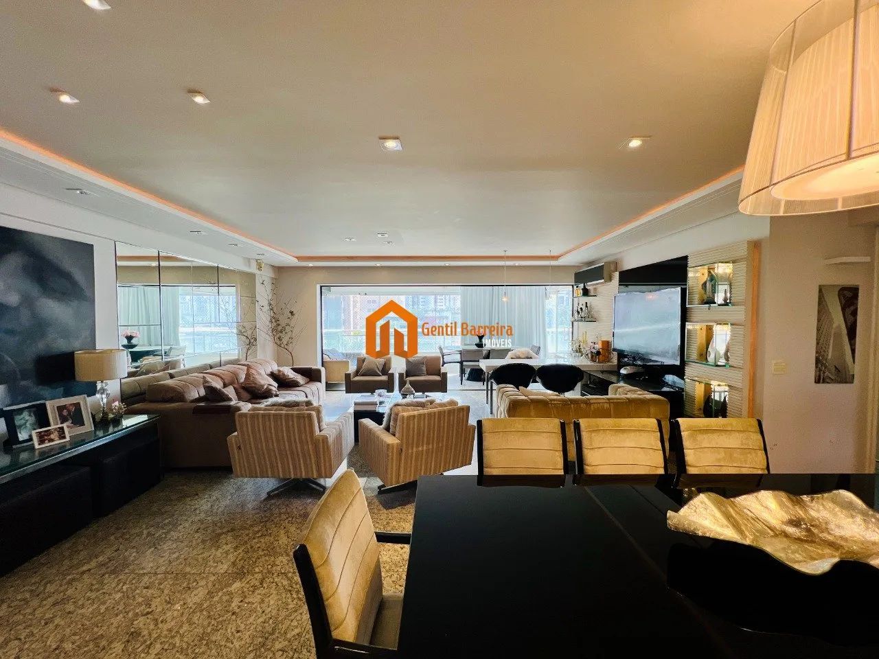Planta inteligente, com ambientes bem distribuídos nesse apartamento com 220m² - Foto 3