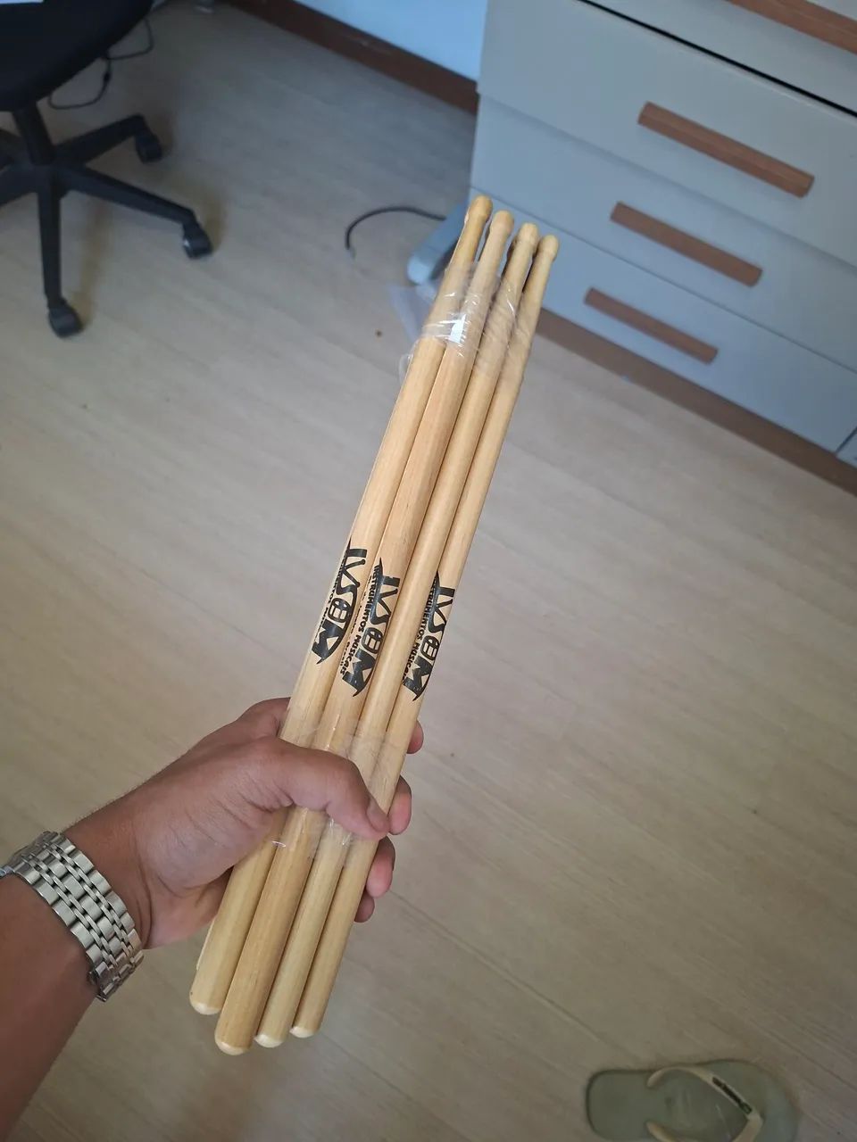 conjunto de de 10 baquetas - Foto 2