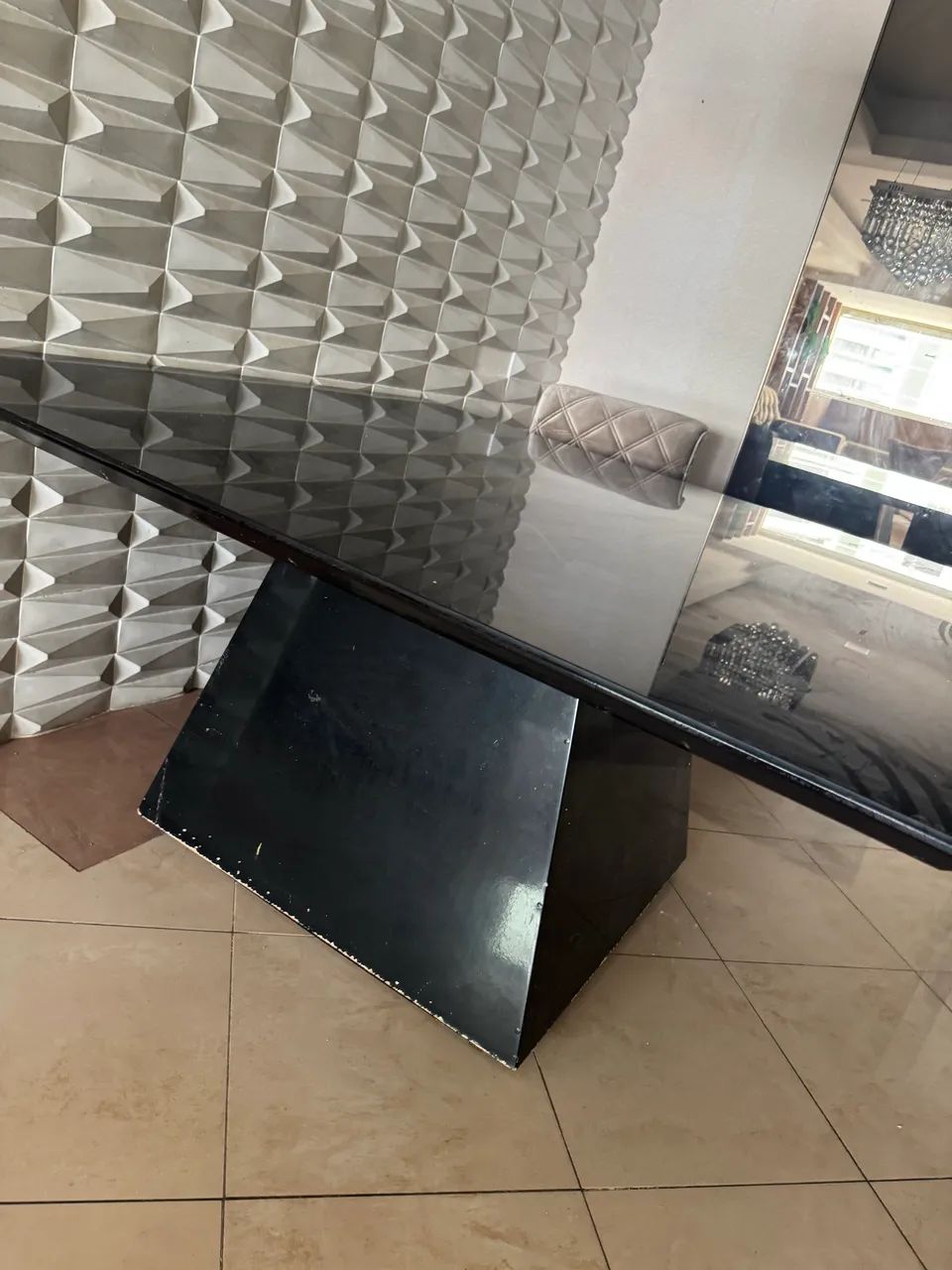 Mesa quadrada de laca  - Foto 4