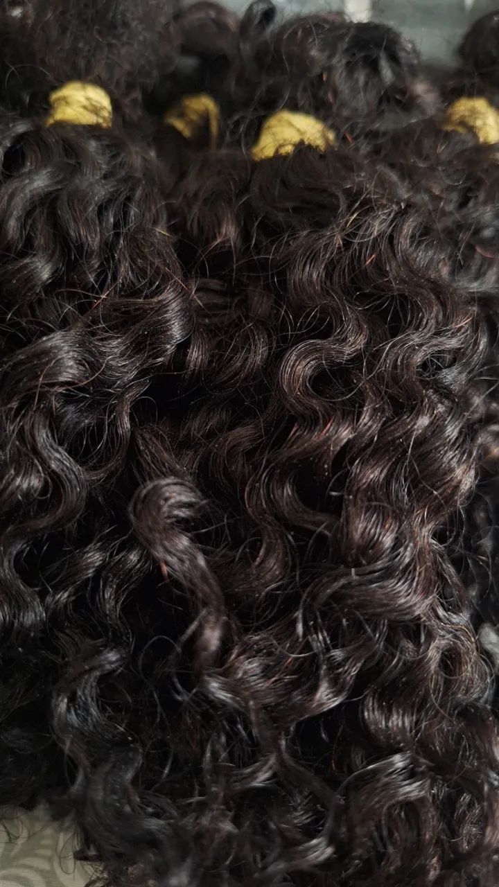 Cabelo Humano Cacheado natural Mega Hair - Foto 4