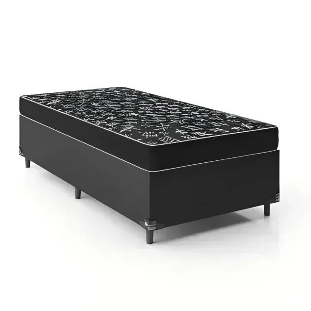 Base com colchão solteiro PRODUTO NOVO 