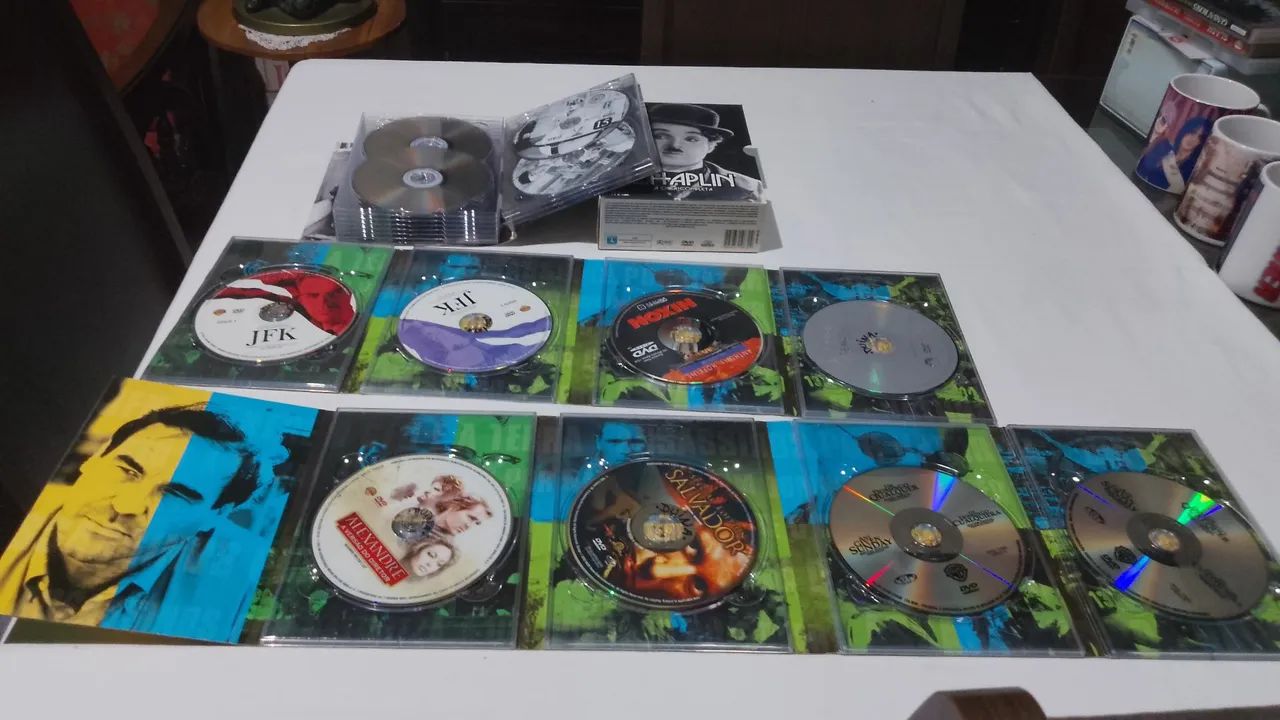 Box Chaplin Obra Completa+ Coleção Oliver Stone Vol 1 e 2 Originais  - Foto 5