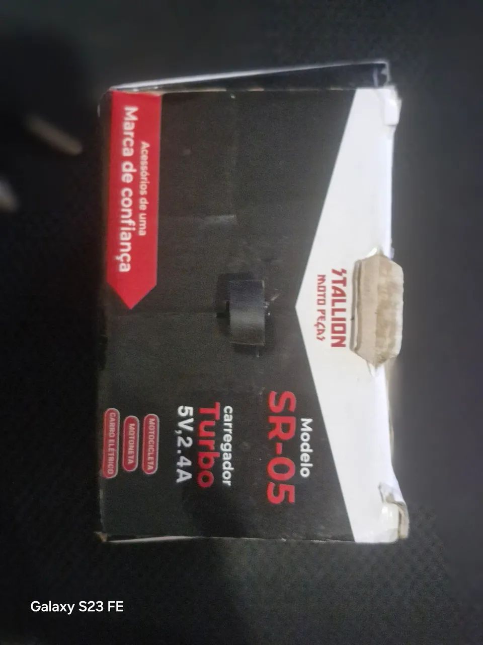 suporte para celular com carregador turbo - Foto 3